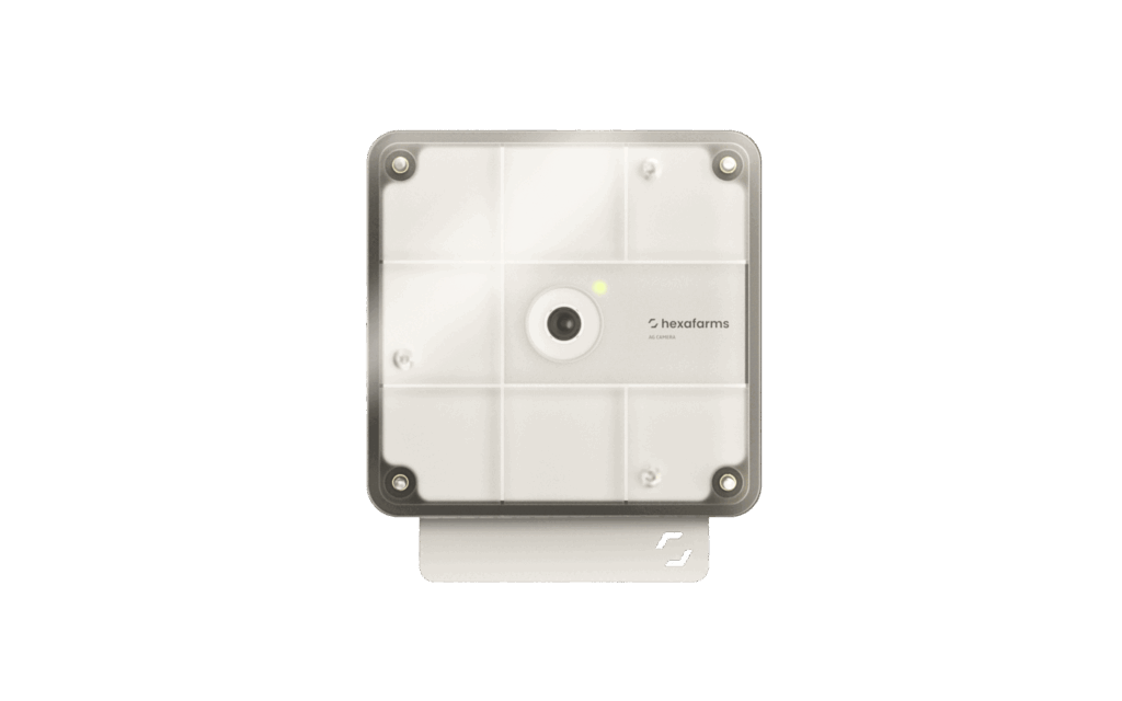 hexafarms Insight Station camera unit in an official product image