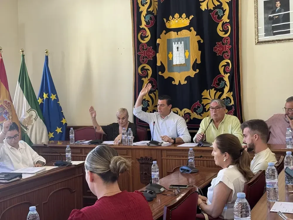 Níjar municipal council session in September 2026