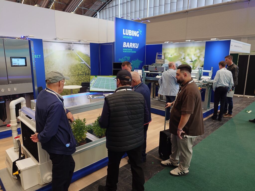 LUBING GreenTec team and greenhouse technology at GreenTech 2026