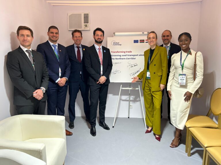 Netherlands team following the 2025 Northern Corridor agro-cool-logistics commitment at the AU–EU Summit; not the proposed Naivasha facility