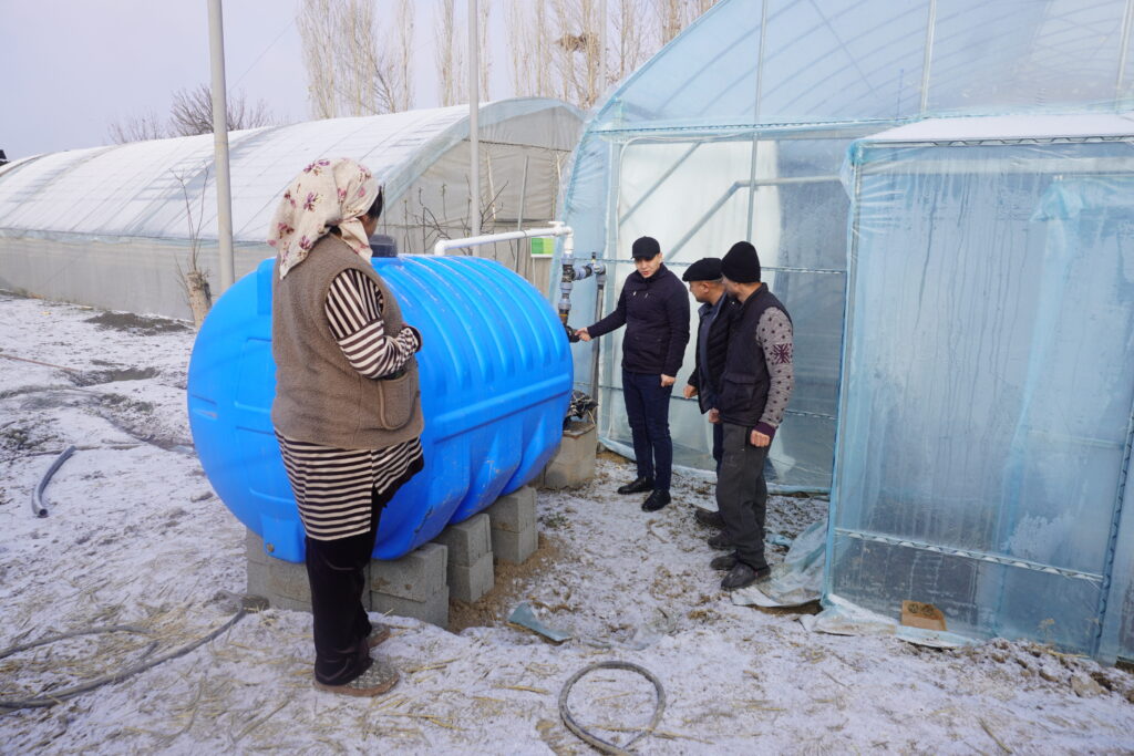 An FAO-supported seedling-production greenhouse in Uzbekistan; archival illustration unrelated to the October 2026 decree